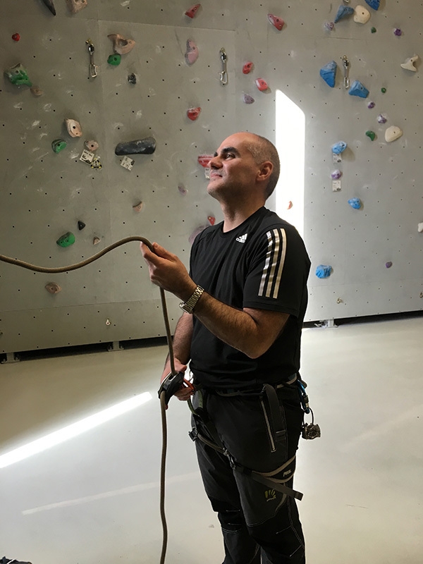 conTatto Verticale - la prima giornata italiana dell’arrampicata per non vedenti