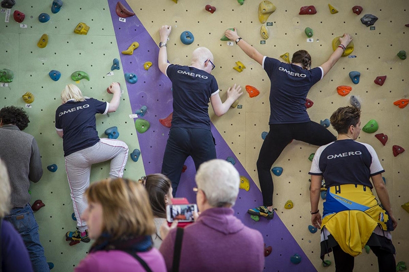 conTatto Verticale - la prima giornata italiana dell’arrampicata per non vedenti