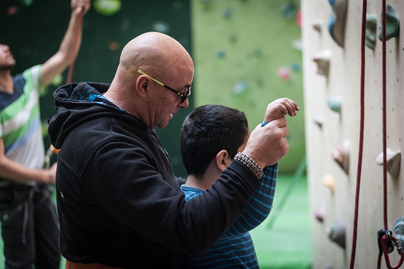 conTatto Verticale - la prima giornata italiana dell’arrampicata per non vedenti