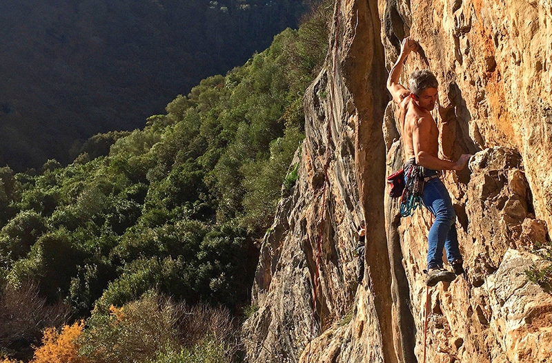 Samugheo, climbing in Sardinia