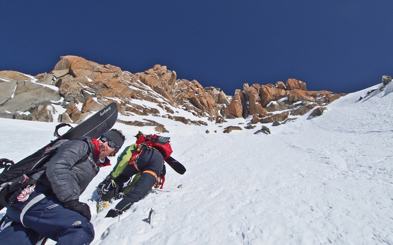 Grande Rocheuse (4102m), Monte Bianco