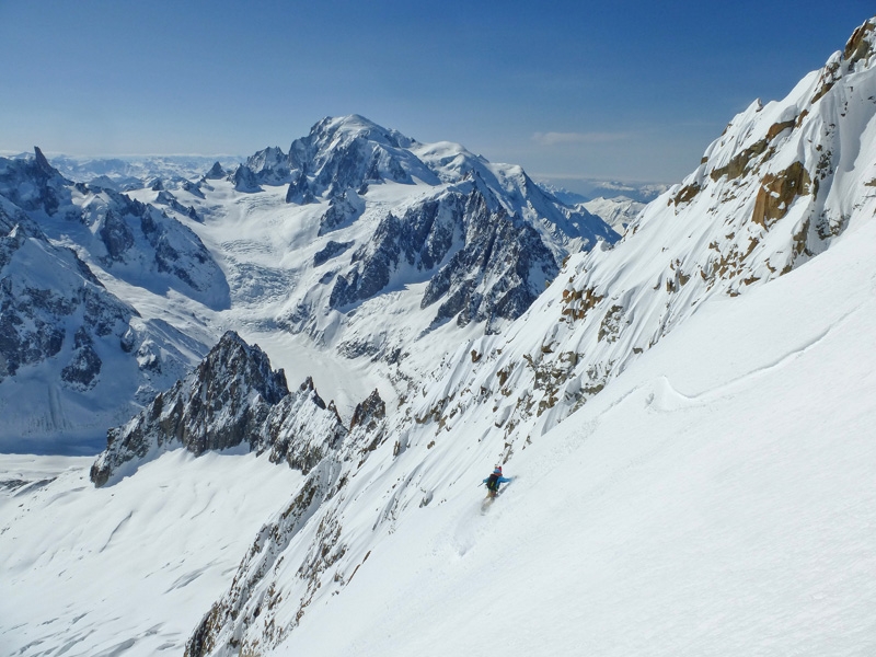Grande Rocheuse (4102m), Mont Blanc