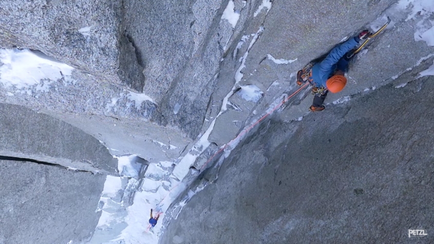 Alpinismo: Les Drus, Monte Bianco, Ueli Steck, Mathieu Maynadier, Jérôme Para