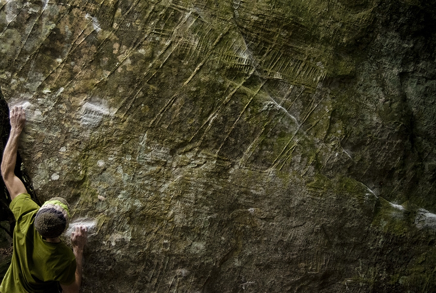 Bouldering, Pietra del Toro, Basilicata, Niccolò Ceria