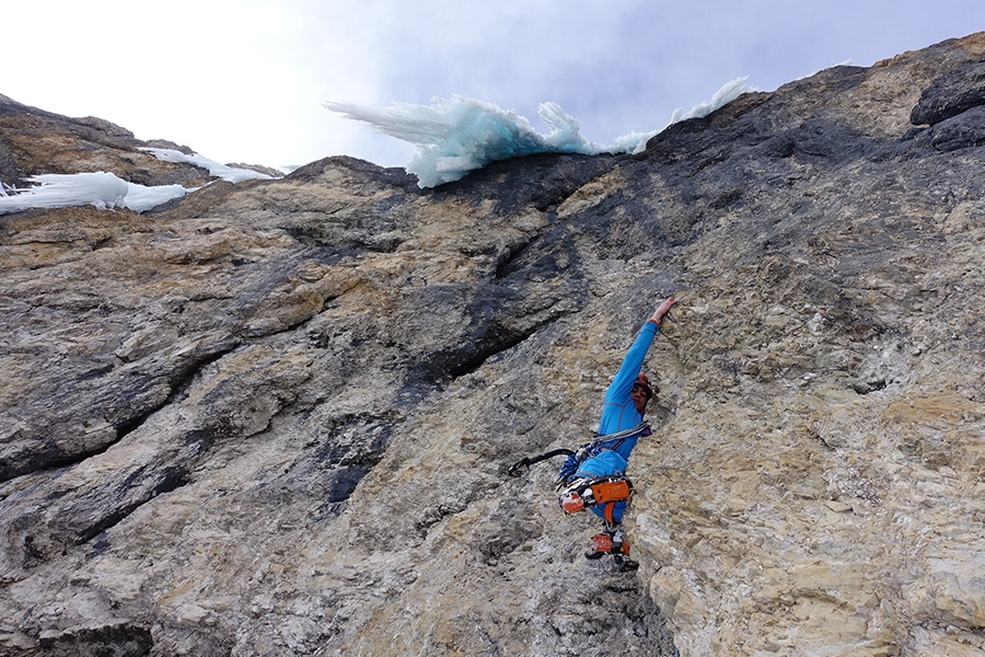 Arrampicata misto: Val Lasties, Dolomiti, Aaron Moroder, Alex Walpoth