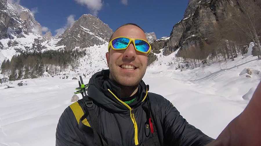 Speedriding, Brenta Dolomites, Vallazza, Luca Tamburini