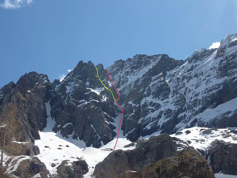 Alpinism, Orobian Alps, Pizzo dell'Omo, Val d'Ambria, Ivo Ferrari