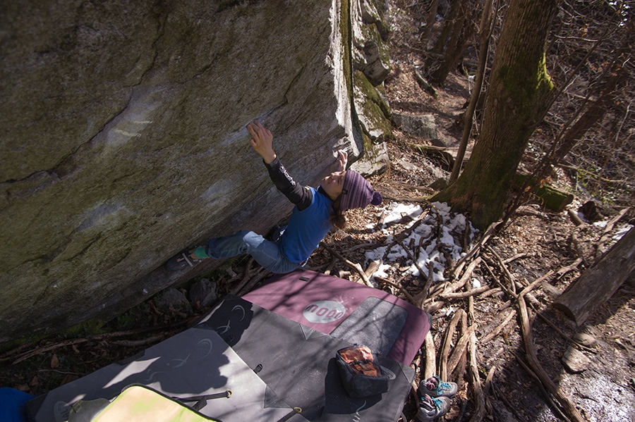 Kajsa Rosén, climbing