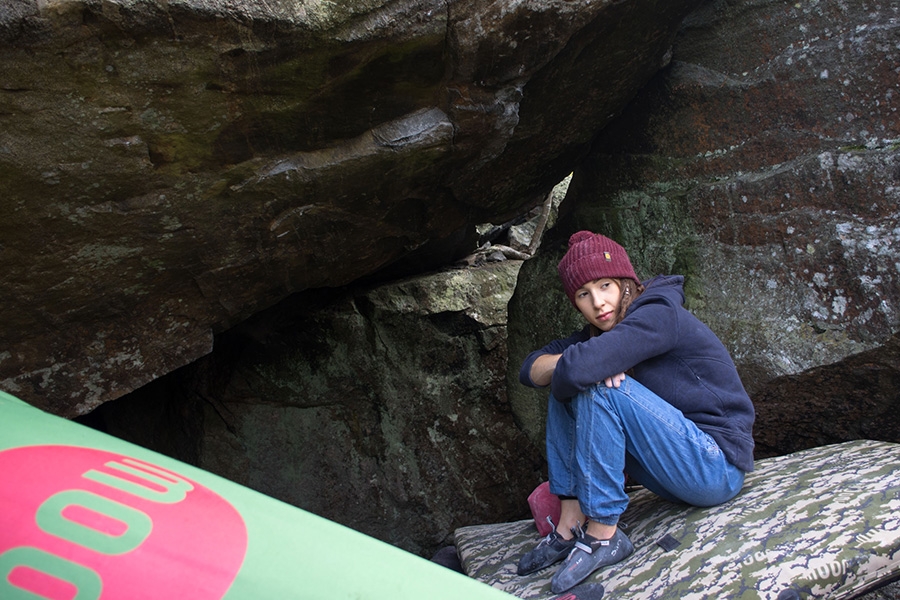 Kajsa Rosén, climbing