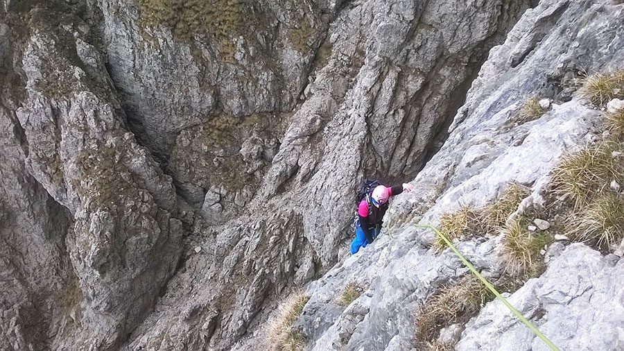 Torre Palma, Grignetta, Via Cassin, arrampicata