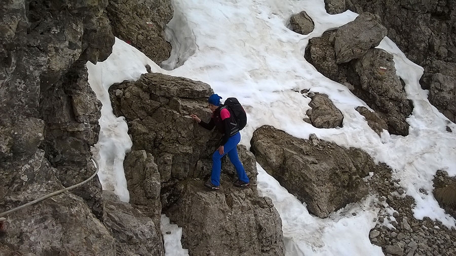 Torre Palma, Grignetta, Via Cassin, arrampicata