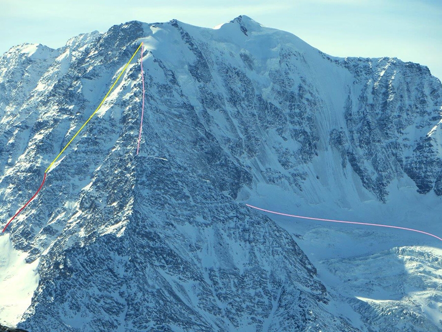 Alpinsimo, Hubschhorn, Fletschhorn, Alpi Pennine