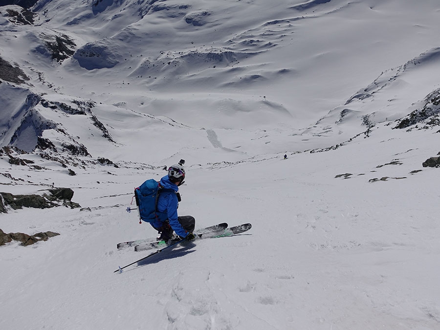 Matterhorn East Face ski descent