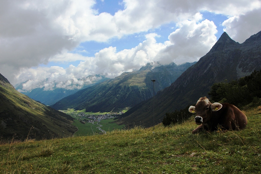 Silvretta boulder, Austria