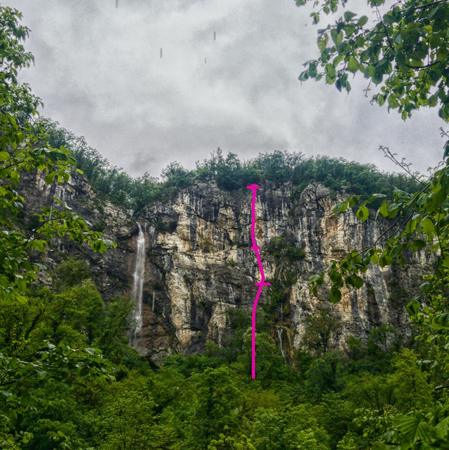 Buco del Piombo, Valle Bova, arrampicata, Matteo Colico, Paolo Marazzi, Luca Schiera