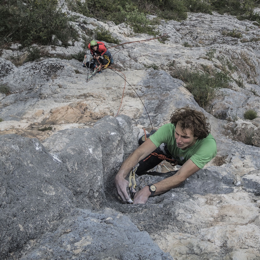 Buco del Piombo, Valle Bova, arrampicata, Matteo Colico, Paolo Marazzi, Luca Schiera