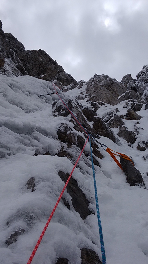 Monte Cogliàns, Alpi Carniche, Mirco Grasso, Claudio Betetto, Luca Iacolettig