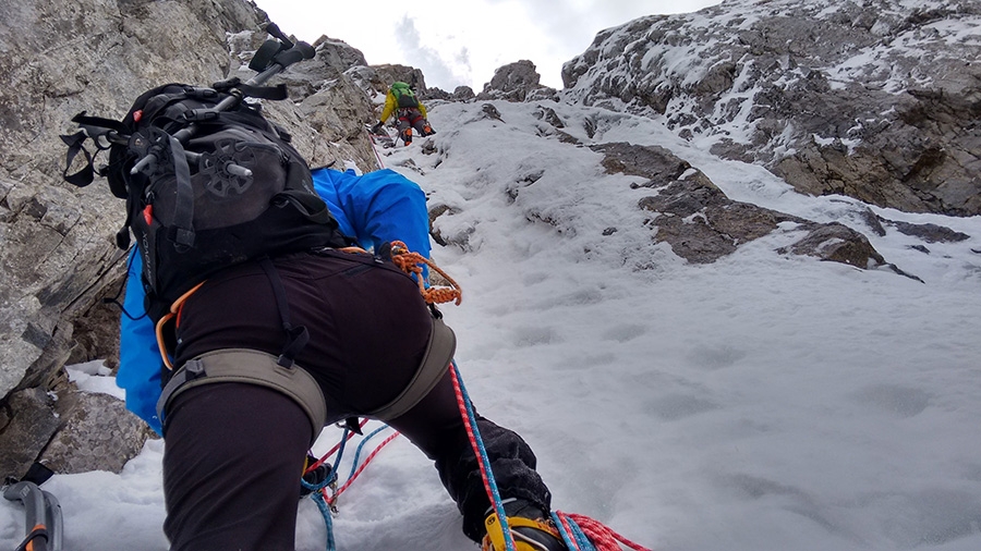 Monte Cogliàns, Alpi Carniche, Mirco Grasso, Claudio Betetto, Luca Iacolettig