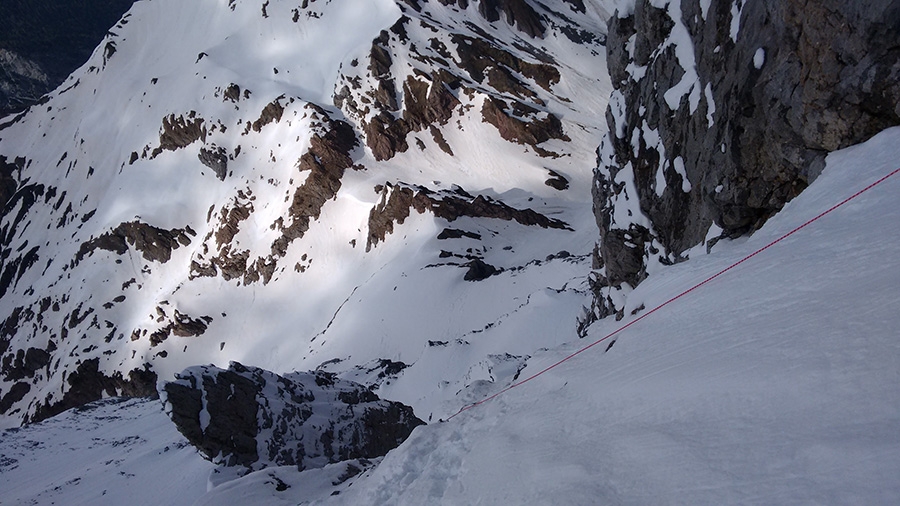 Monte Cogliàns, Carnic Alps, Mirco Grasso, Claudio Betetto, Luca Iacolettig