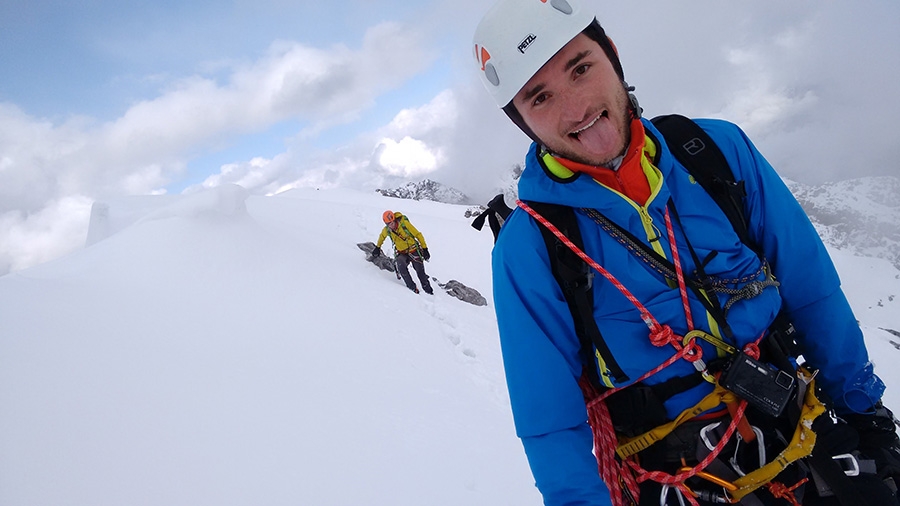 Monte Cogliàns, Carnic Alps, Mirco Grasso, Claudio Betetto, Luca Iacolettig