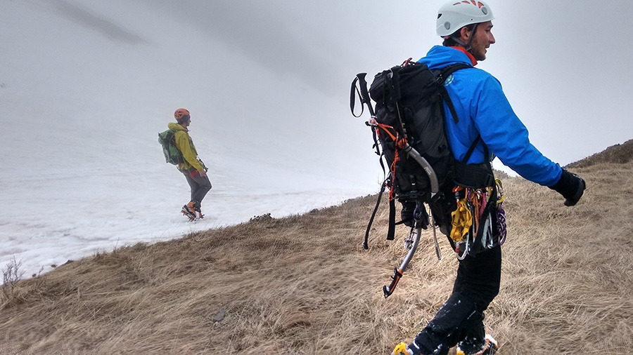 Monte Cogliàns, Alpi Carniche, Mirco Grasso, Claudio Betetto, Luca Iacolettig