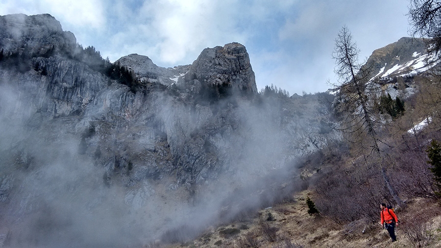 Monte Cogliàns, Alpi Carniche, Mirco Grasso, Claudio Betetto, Luca Iacolettig