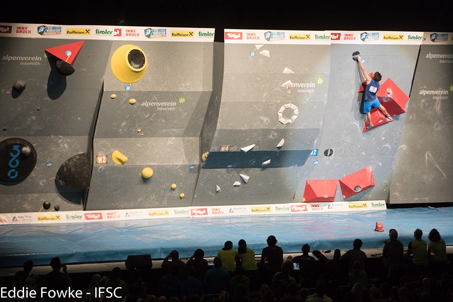 Bouldering World Cup 2016, Innsbruck