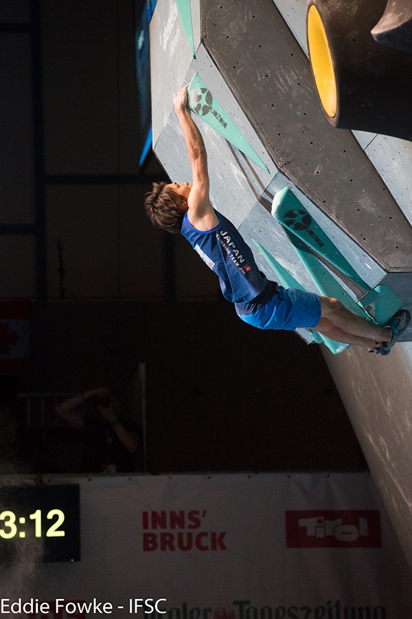 Bouldering World Cup 2016, Innsbruck