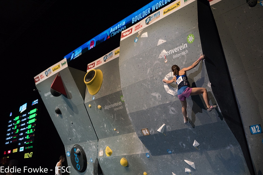 Bouldering World Cup 2016, Innsbruck