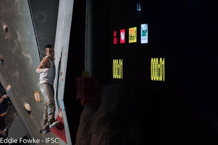 Bouldering World Cup 2016, Innsbruck