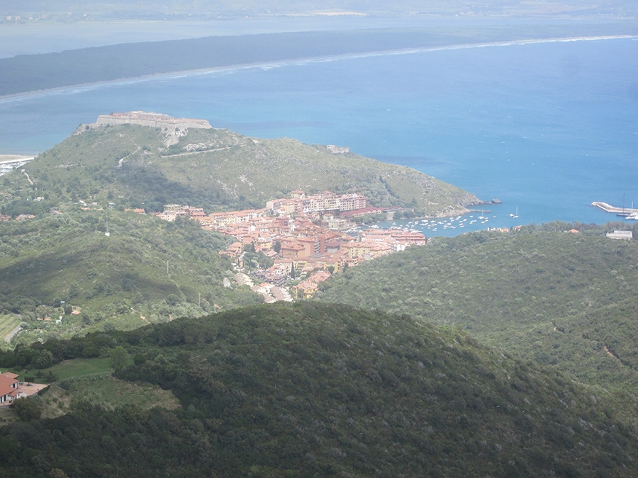 Monte Argentario, Costa della Scogliera, Via dello Spigolo delle Canne d'Organo, Emiliano Cupellaro, Silvia Sole