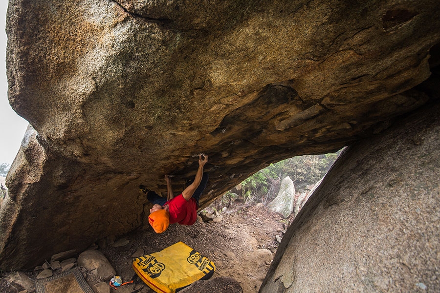 Mt. Woodson, bouldering, California, USA