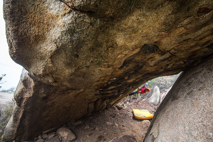 Mt. Woodson, bouldering, California, USA