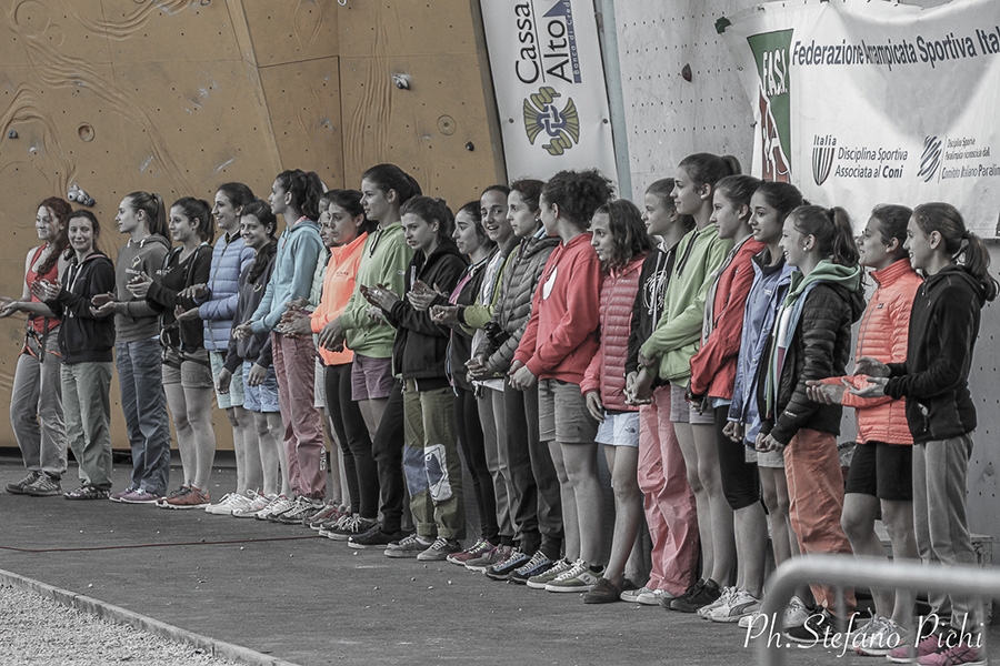 Campionati italiani giovanili di arrampicata sportiva 2016, Arco