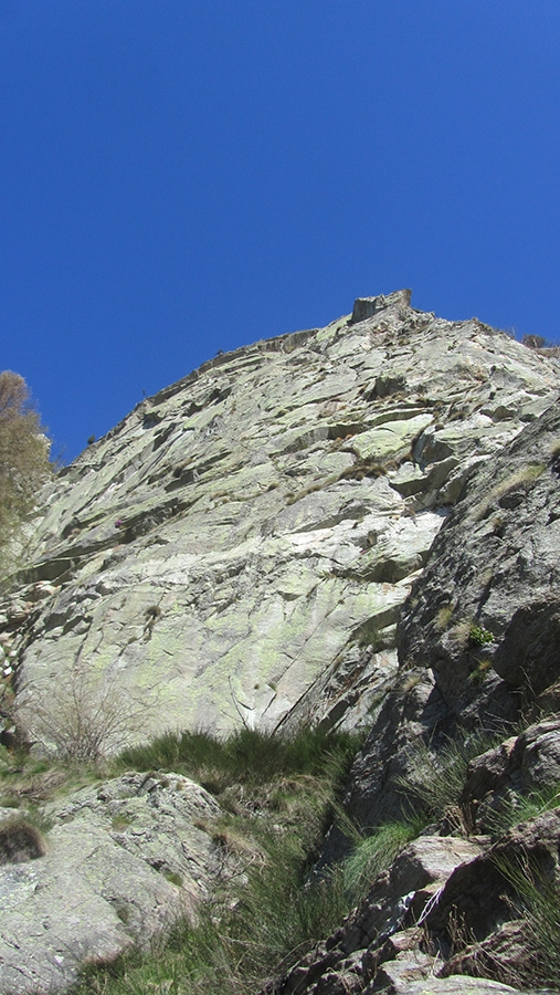 Parete del Silenzio, Valle del Lys, Valle di Gressoney, arrampicata