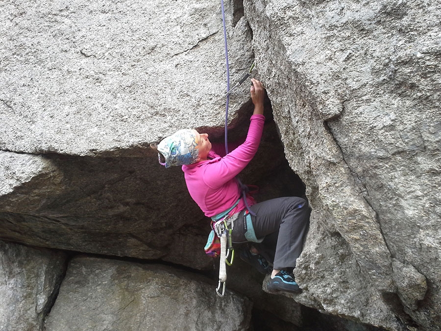 Roci Ruta, Val Grande di Lanzo, arrampicata