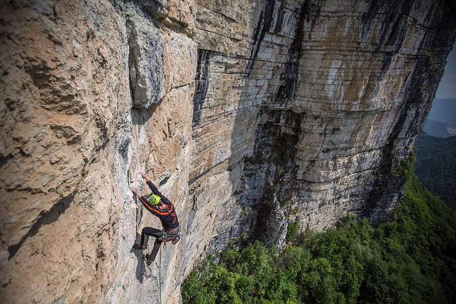 Alessio Roverato, Monte Spitz, Valgadena, climbing