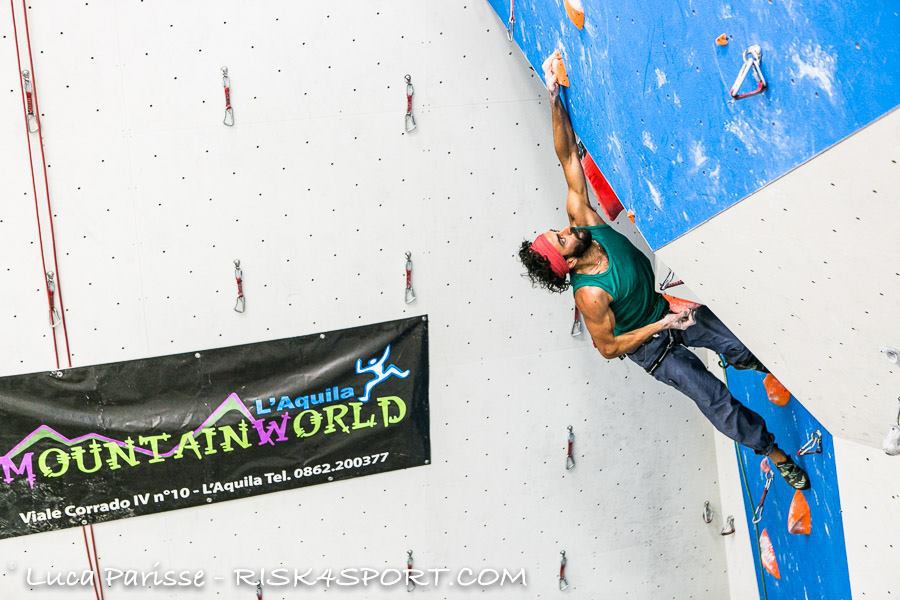 Coppa Italia Lead 2016, L'Aquila, arrampicata