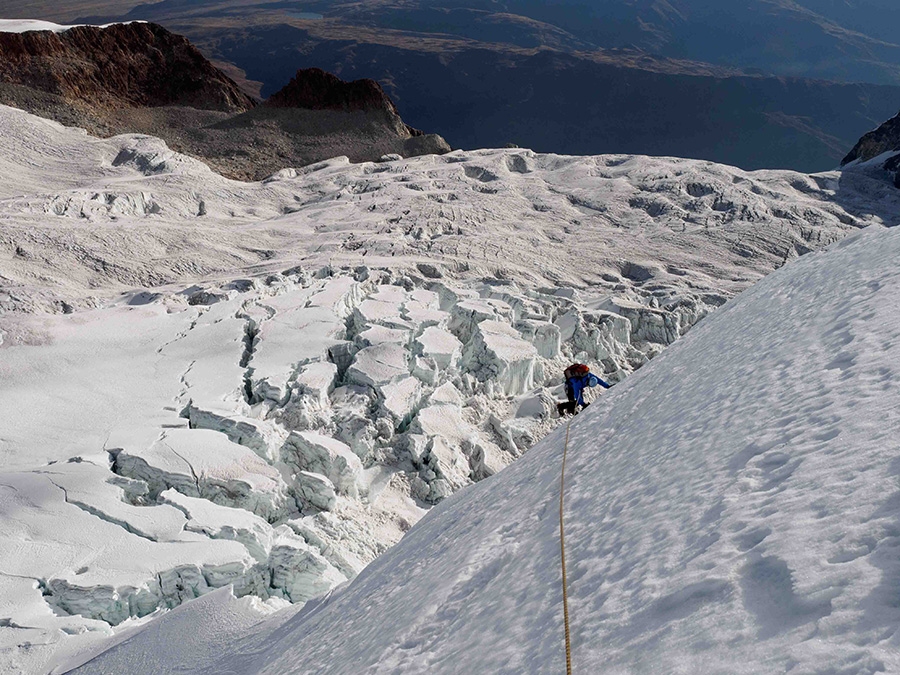 Illampu 2016, Bolivia, Rumi Mallku, Jaqusiri, mountaineering, Enrico Rosso, Pietro Sella, Davide Vitale, Antonio Zavattarelli