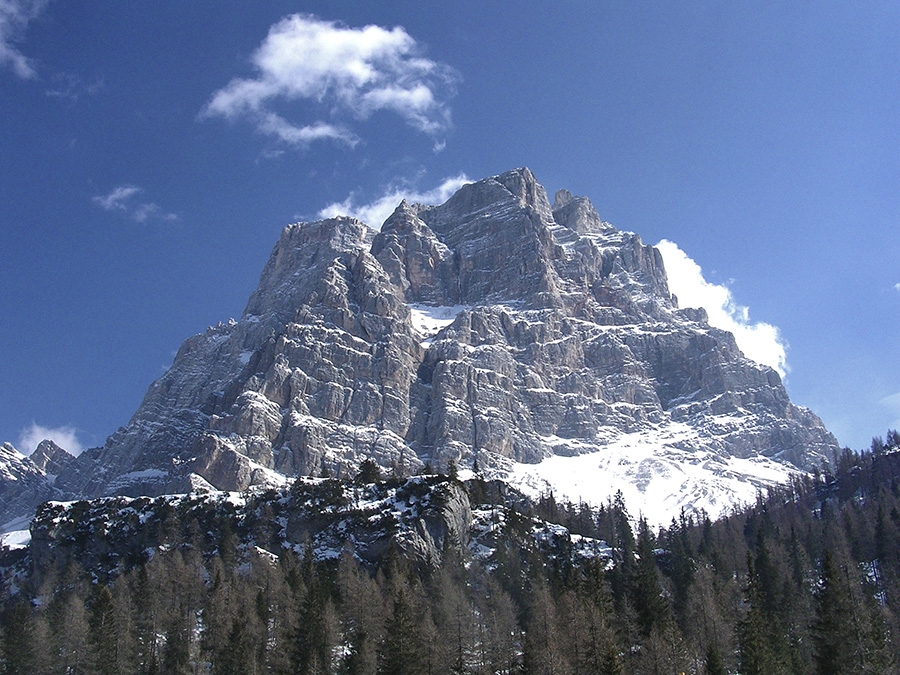 Impronte di dinosauri, Pelmo, Dolomiti