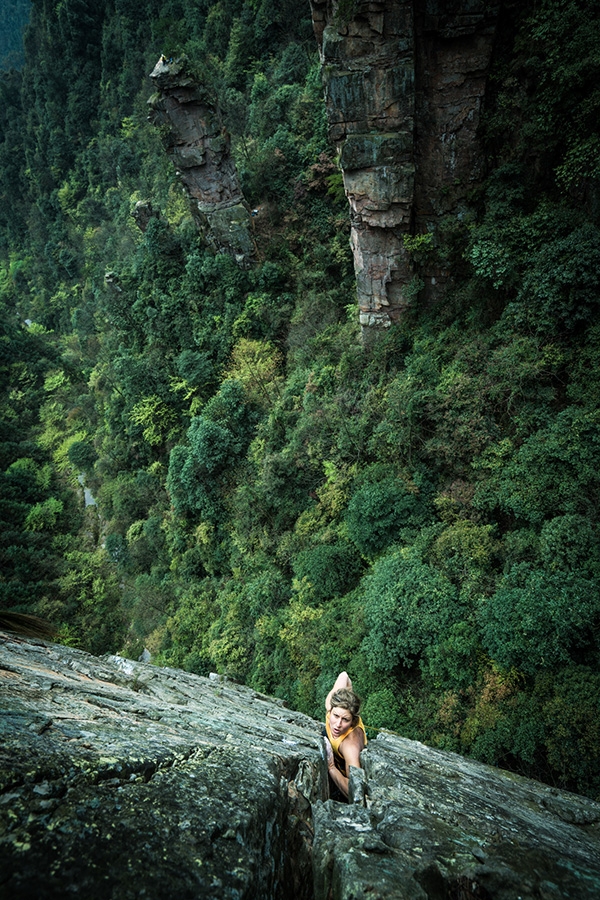 Zhangjiajie, Cina, Mayan Smith-Gobat, Ben Rueck, Liu Yongban, Xiao Ting