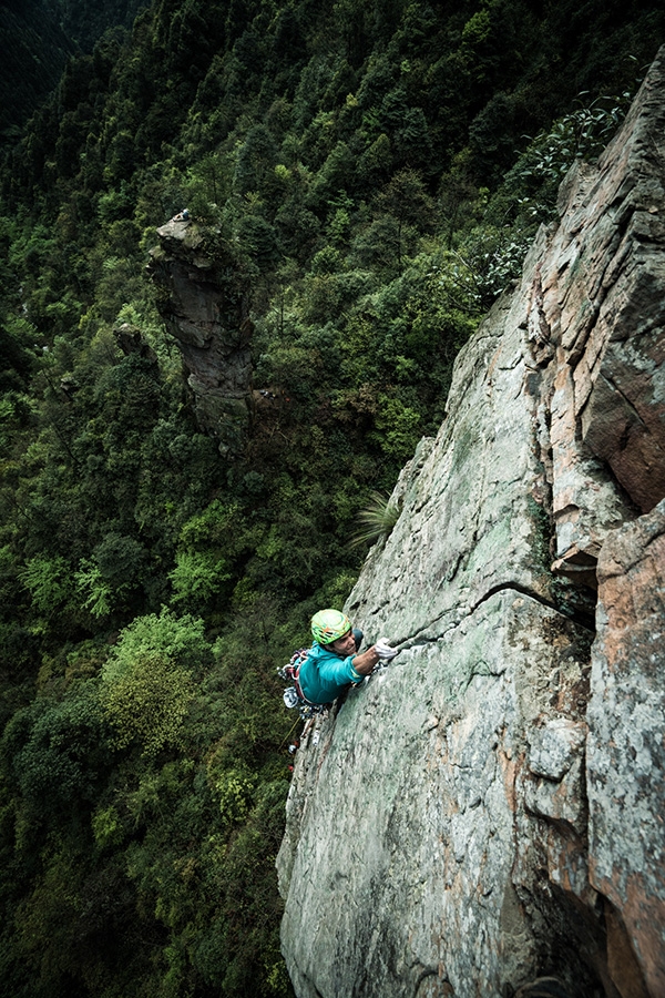 Zhangjiajie, China, climbing, Mayan Smith-Gobat, Ben Rueck, Liu Yongban, Xiao Ting