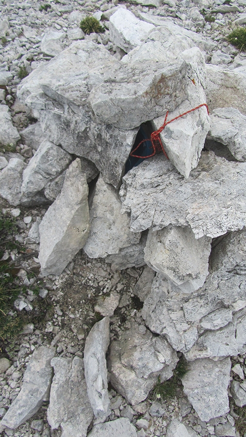 Via Delirio Giallo, Torre Prosser, Cestün, Sasso delle Dieci, Cunturines, Dolomites, Walter Polidori
