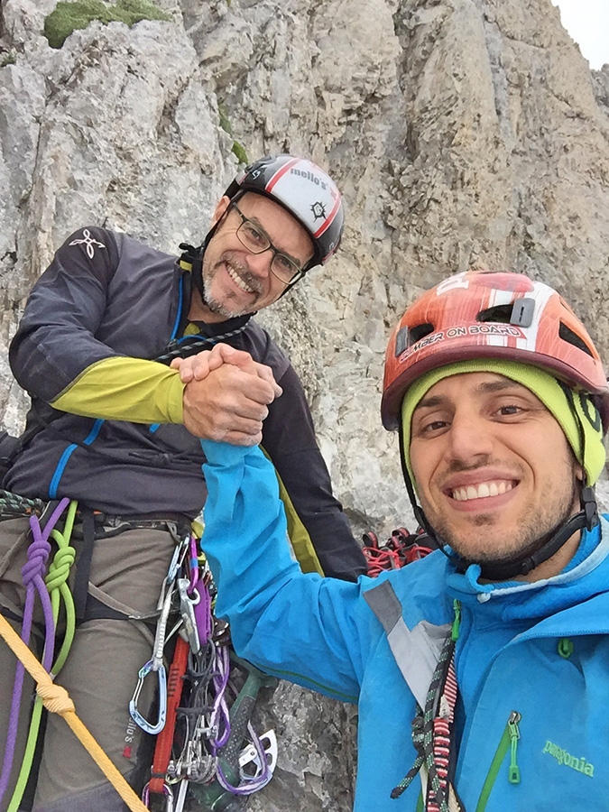 Bastava un Piumino, Brenta Dolomites, Val d'Ambiez, Andrea Simonini, Gianluca Beliamoli