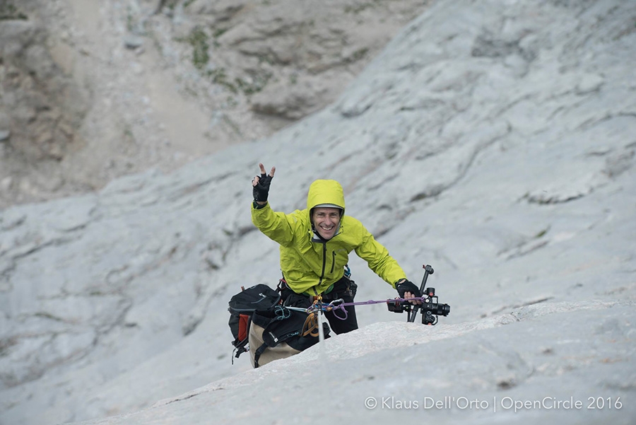 Federica Mingolla, Via Attraverso il Pesce, Fish route, Marmolada, Dolomites