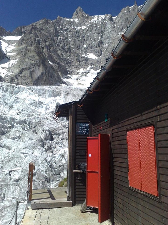 Rifugio Boccalatte – Piolti, Grandes Jorasses, Monte Bianco