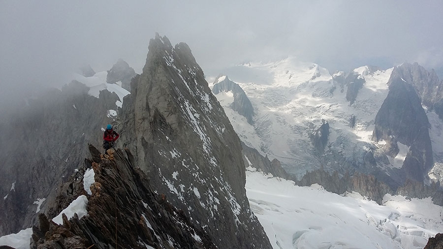 High pressure over Mont Blanc, Giovanni Zaccaria, Alice Lazzaro
