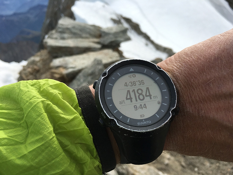 Denis Trento, Cresta di Rochefort, Grandes Jorasses, Monte Bianco