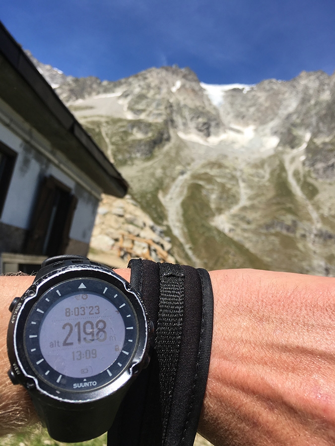 Denis Trento, Cresta di Rochefort, Grandes Jorasses, Monte Bianco