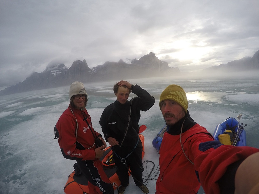 Baffin Island, Canada, Nicolas Favresse, Sean Villanueva, Matteo Della Bordella, Matteo De Zaiacomo, Luca Schiera